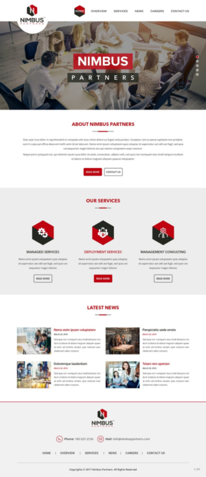 Web Design by pb for Atello Solutions LLC | Design: #15045203