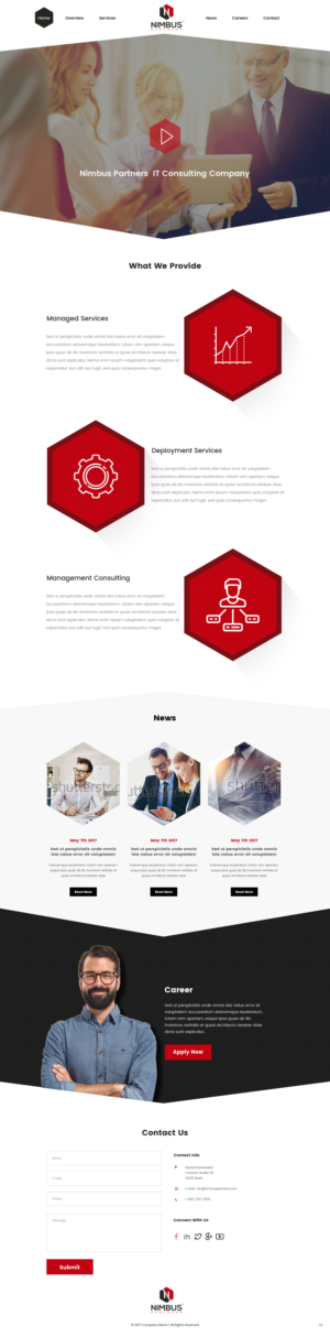 Web Design by pb for Atello Solutions LLC | Design: #15045206