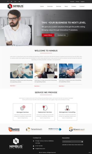 Web Design by pb for Atello Solutions LLC | Design: #15045207