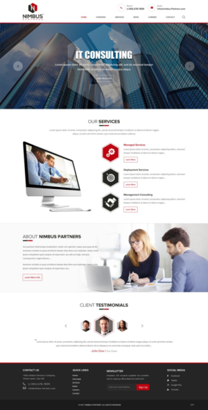 Web Design by pb for Atello Solutions LLC | Design: #15045211