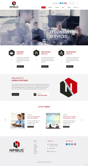Web Design by pb for Atello Solutions LLC | Design: #15045221