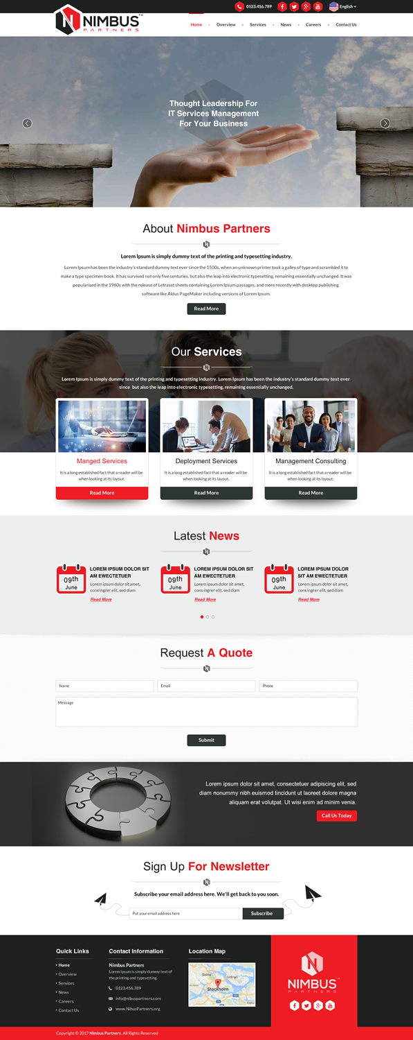 Web Design by Sbss for Atello Solutions LLC | Design #15091416