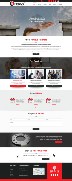 Web Design by Sbss for Atello Solutions LLC | Design: #15091416