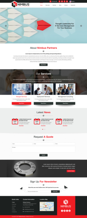 Web Design by Sbss for Atello Solutions LLC | Design: #15091417