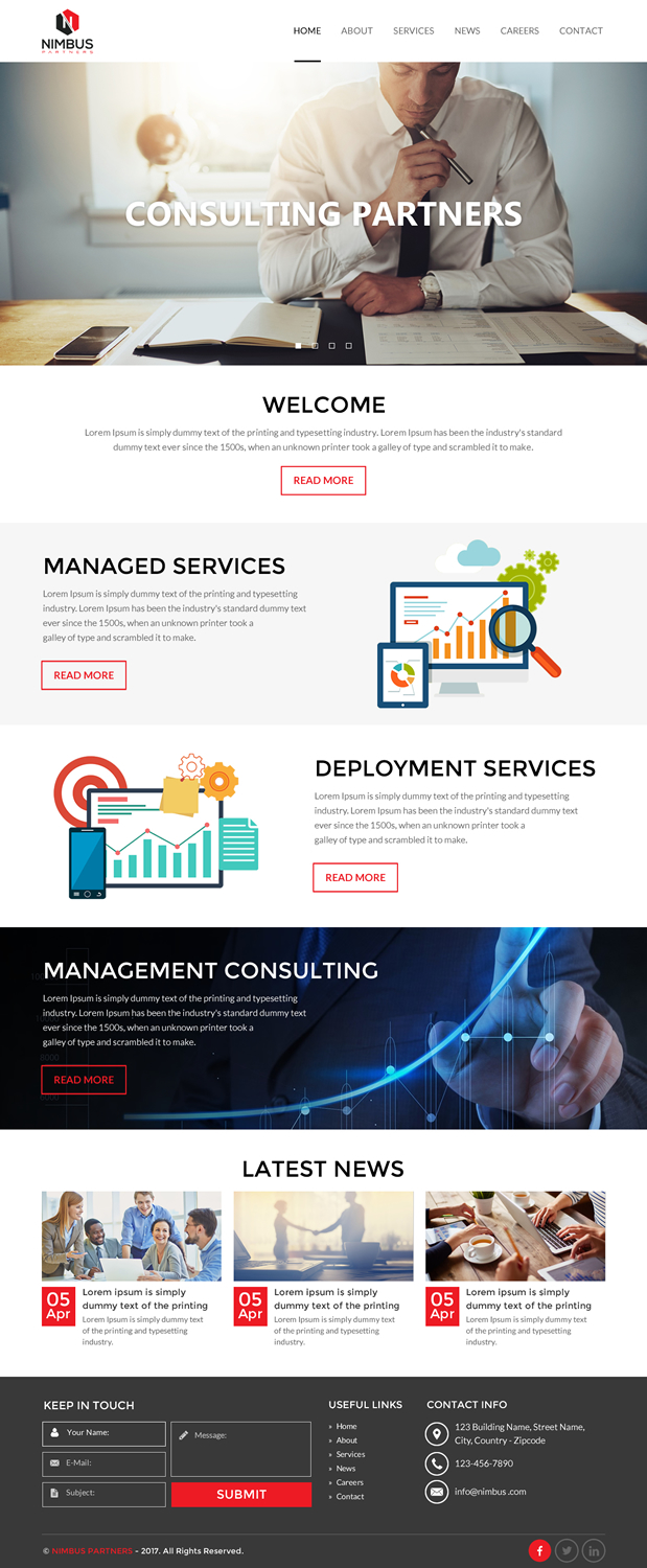 Web Design by rightway for Atello Solutions LLC | Design #15048534