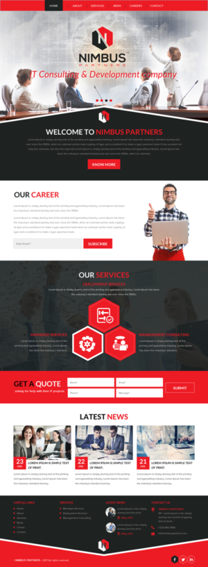 Web Design by rightway for Atello Solutions LLC | Design: #15048536
