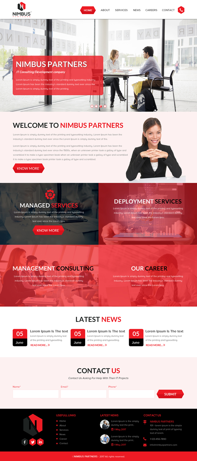 Diseño Web por rightway para Atello Solutions LLC | Diseño #15048540