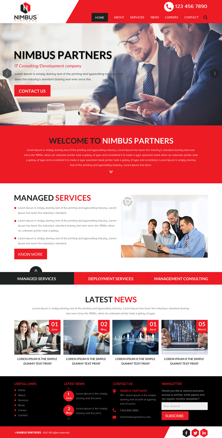 Web Design by rightway for Atello Solutions LLC | Design #15048542