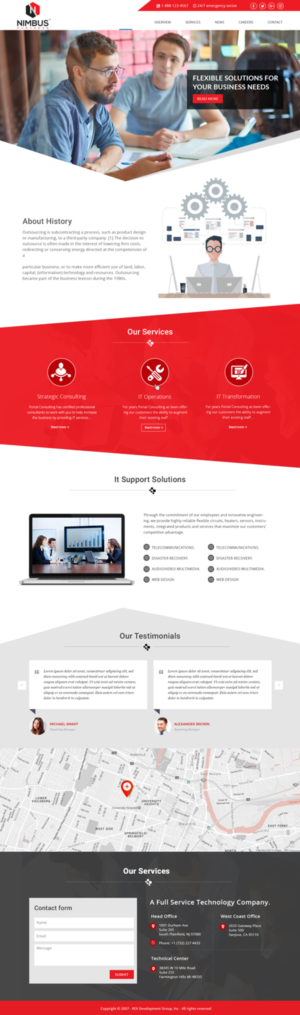 Web Design by Xclusive Designers for Atello Solutions LLC | Design: #15094475