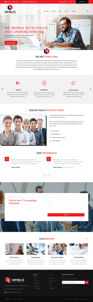 Web Design by Xclusive Designers for Atello Solutions LLC | Design: #15105516