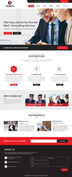 Web Design by Xclusive Designers for Atello Solutions LLC | Design: #15117547