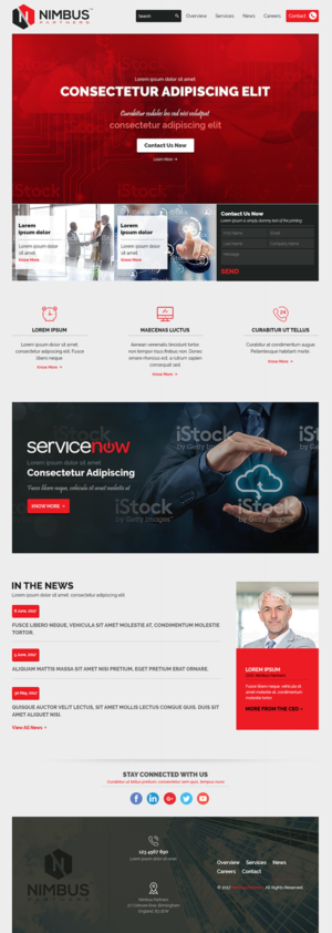 Web Design by AJ3664 for Atello Solutions LLC | Design #15070261