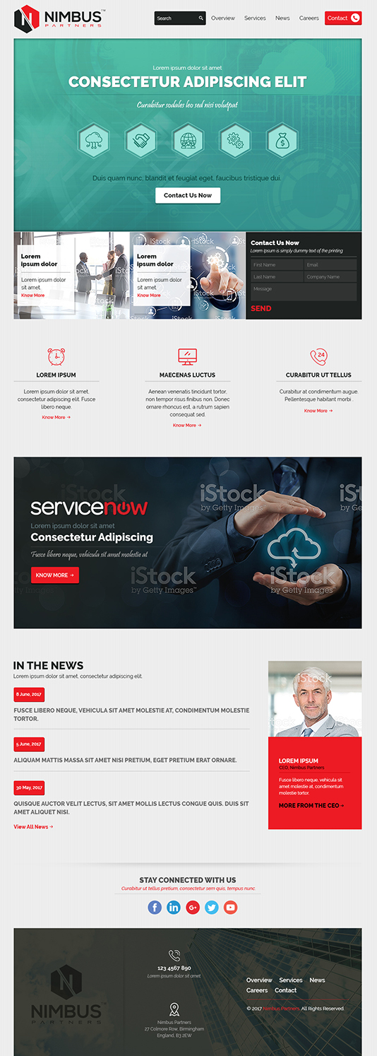 Web Design by AJ3664 for Atello Solutions LLC | Design #15070262