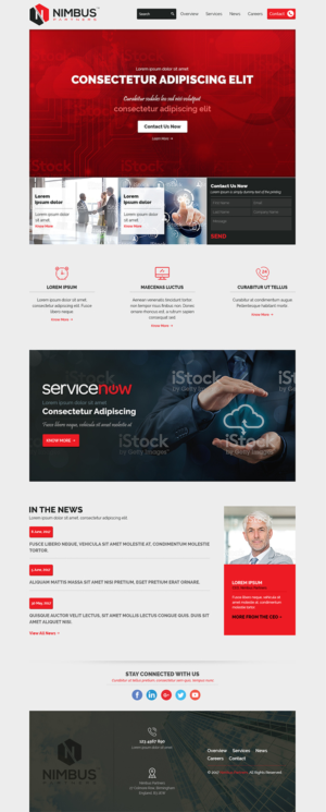 Web Design by AJ3664 for Atello Solutions LLC | Design: #15074908