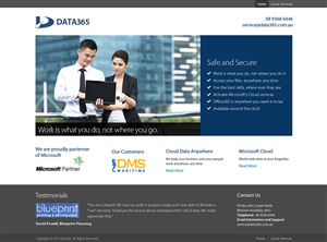 Web Design by Latest Design Ideas for Data365 | Design: #2591518