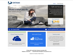 Web Design by Latest Design Ideas for Data365 | Design: #2597638