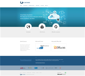 Diseño Web por aarsita para Data365 | Diseño #2586145