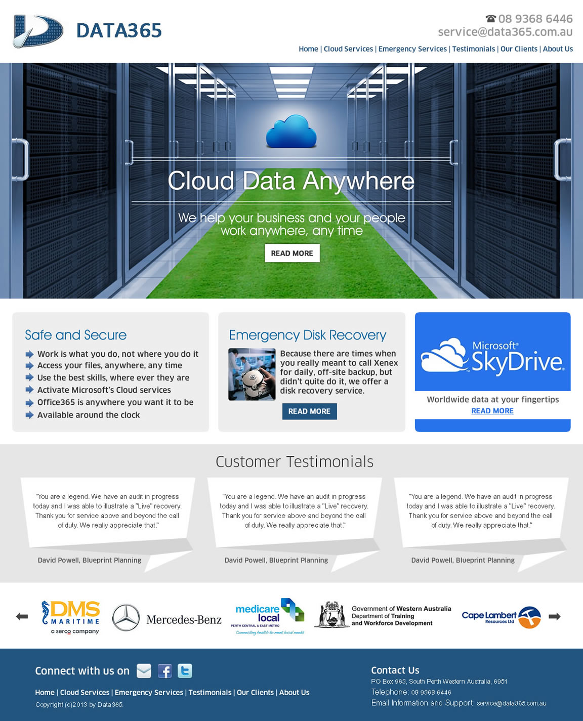 Diseño Web por DesignCreativity4you para Data365 | Diseño #2589470