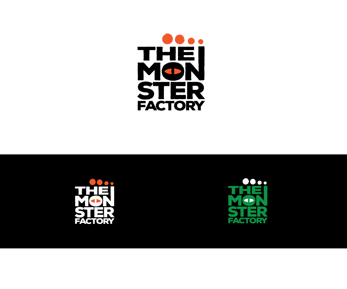 Logo Design by Thomas DeHart for The Monster Factory | Design #14972421