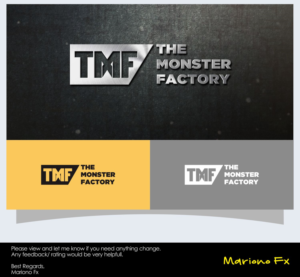 Logo Design by Mariono Fx for The Monster Factory | Design: #14956496
