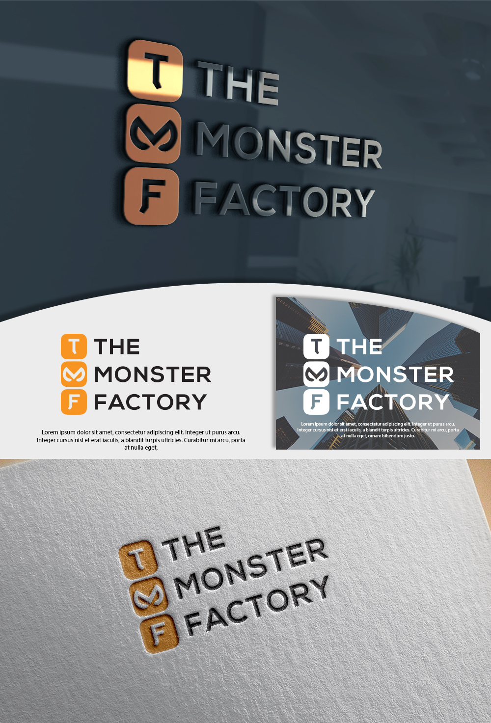 Logo Design by InkForge Studio for The Monster Factory | Design: #15046952