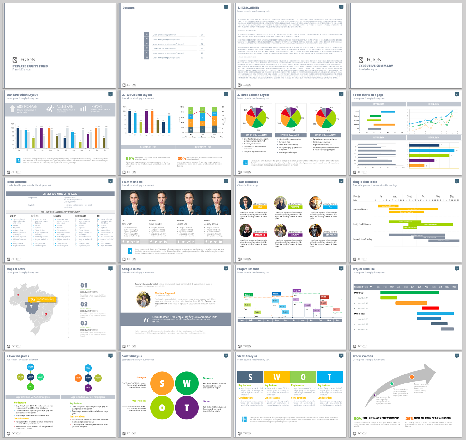 PowerPoint Design by agdesign for Legion Holdings | Design #15380629