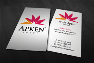 Business Card Design by Cyanide Design for Apken Group | Design: #2578529