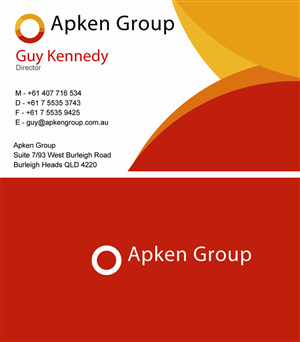 Business Card Design by Design MasterSL for Apken Group | Design: #2573166