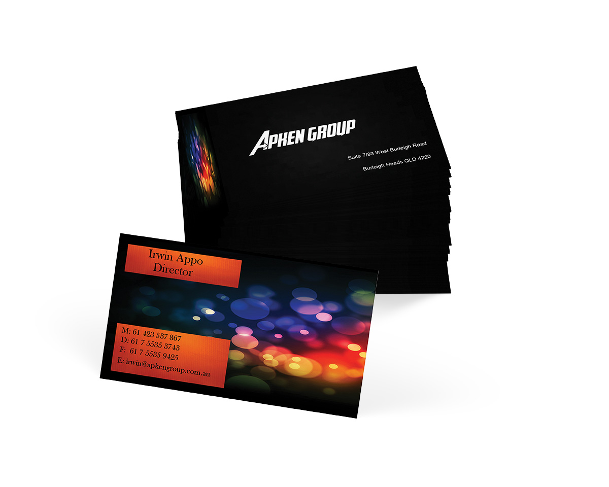 Diseño de Tarjeta de Presentación por Nicole para Apken Group | Diseño #2575485