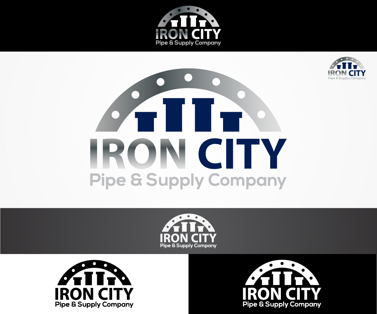 Logo-Design von sangeloenriquez für Iron City Pipe & Supply | Design #14999941