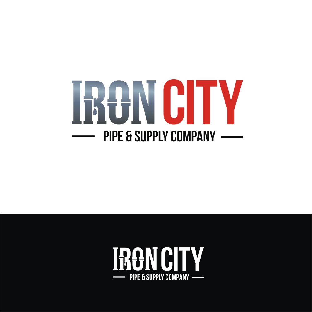 Logo Design by webeezine for Iron City Pipe & Supply | Design #15024325