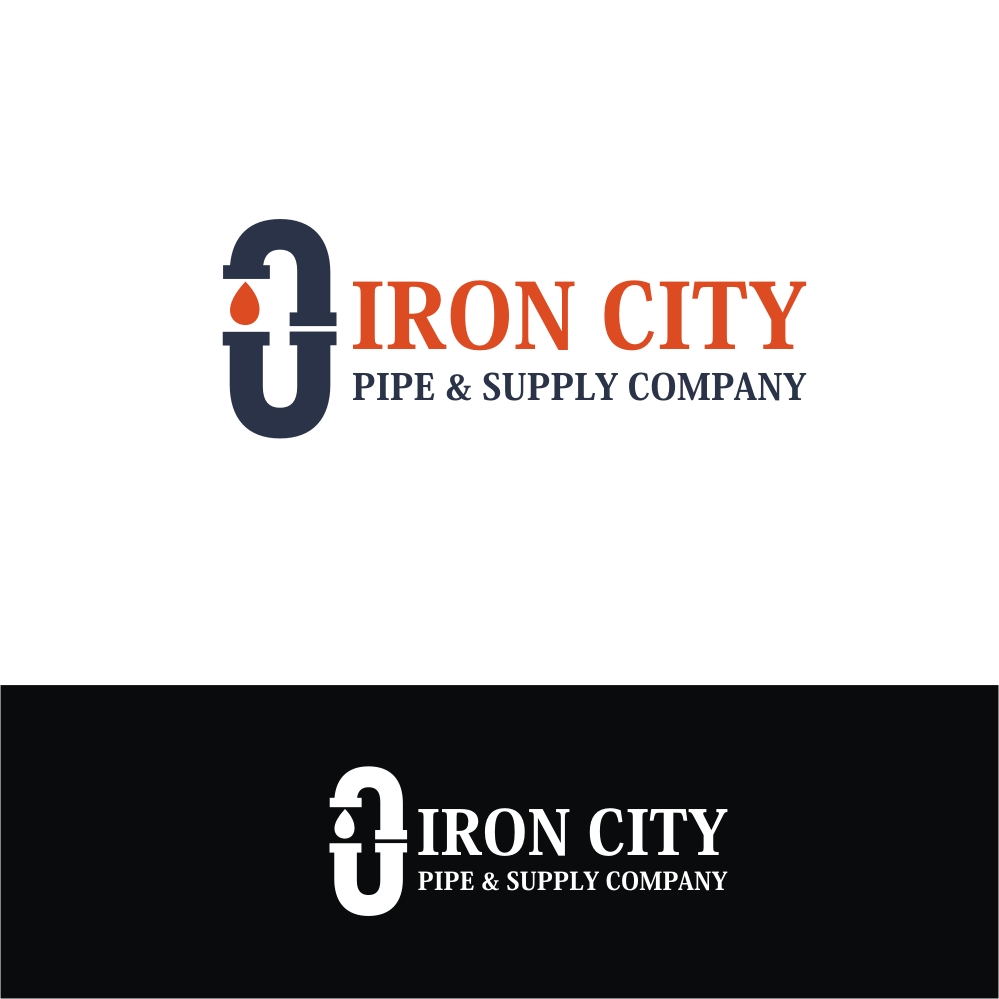 Diseño de Logo por webeezine para Iron City Pipe & Supply | Diseño #15024326