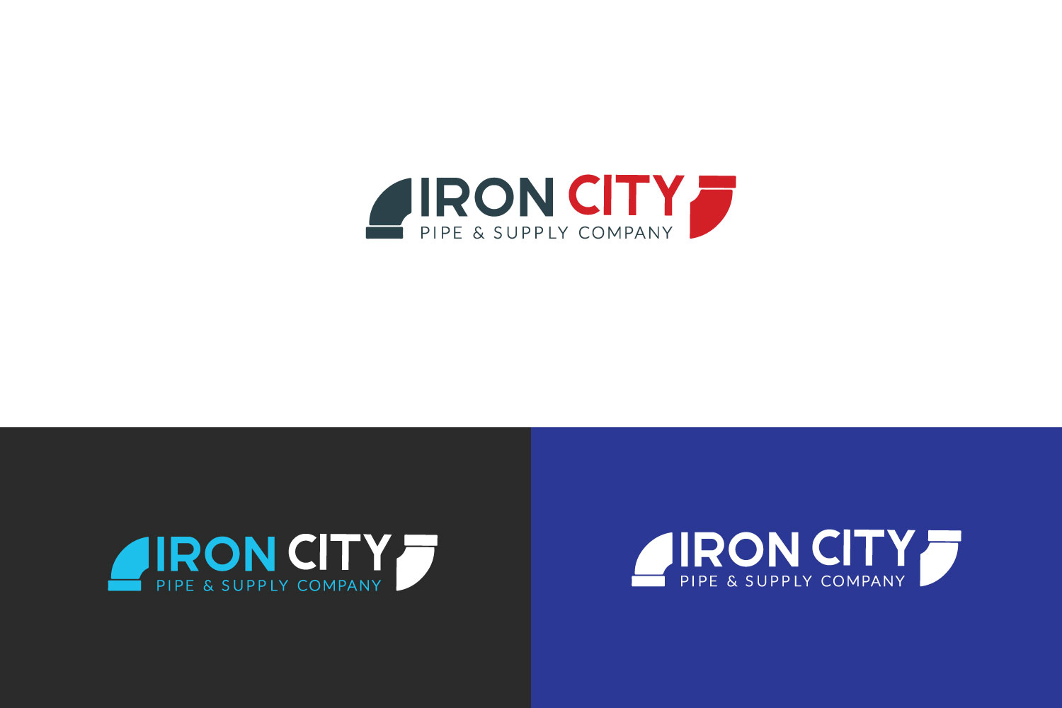Logo Design by HAS for Iron City Pipe & Supply | Design #15150242