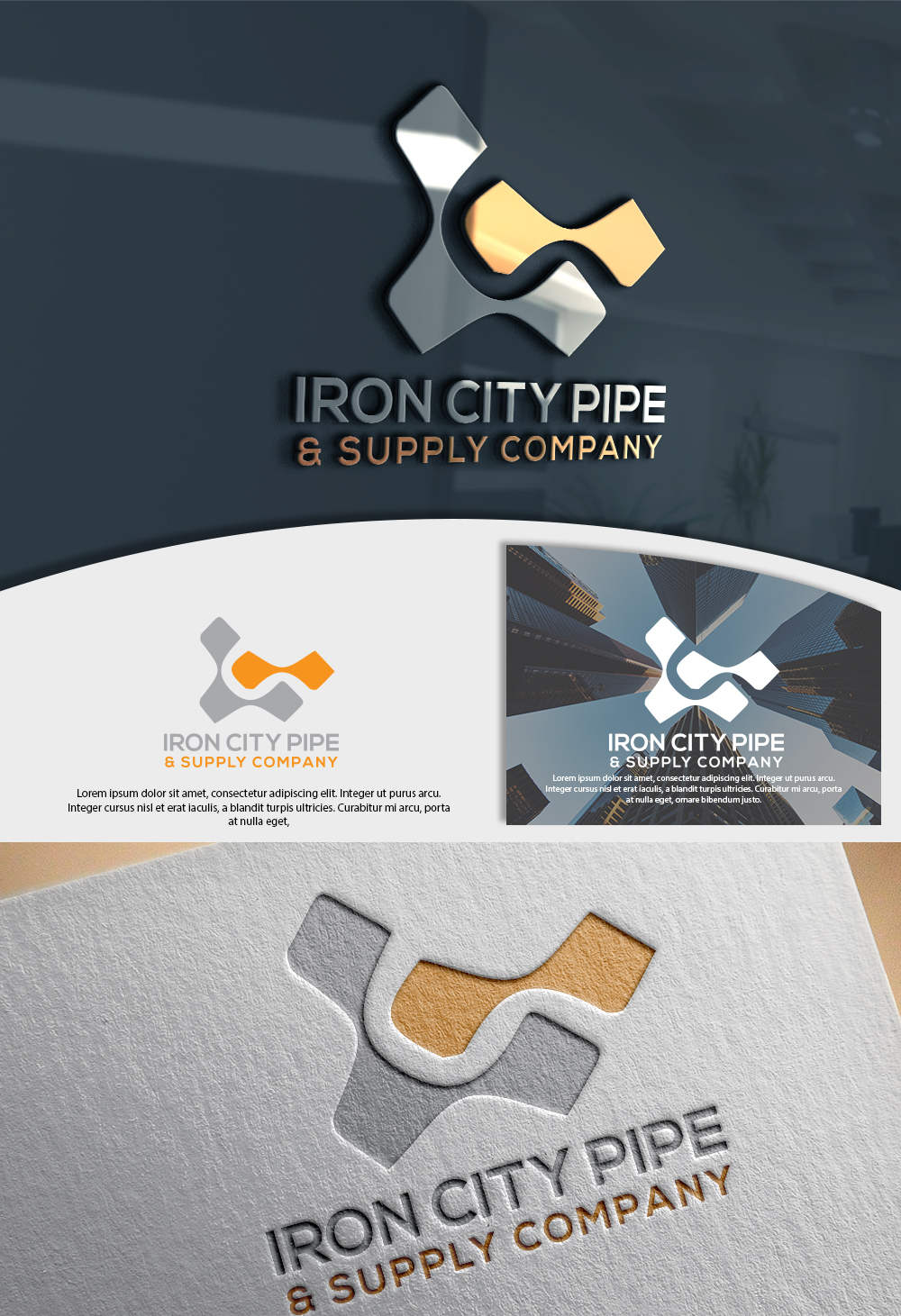 Logo Design by Renewable for Iron City Pipe & Supply | Design #15003535
