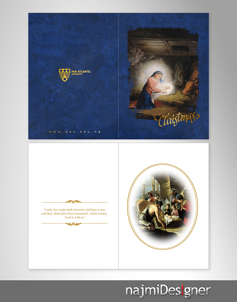 Greeting Card Design by  Najmi for Pan-Atlantic University | Design #2597137