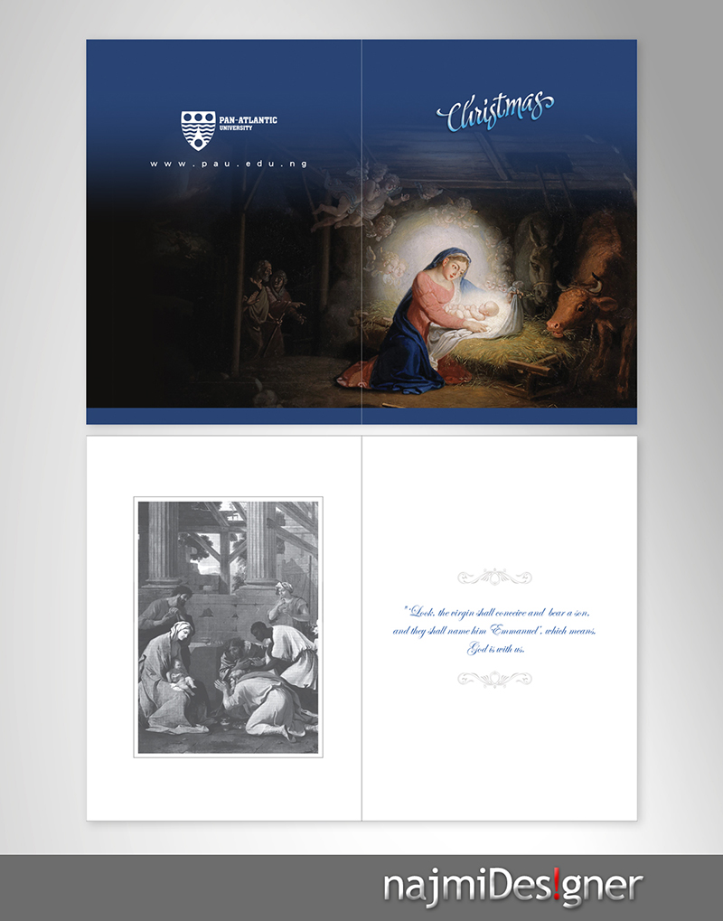 Design de Carte de Voeux par  Najmi pour Pan-Atlantic University | Design #2597138