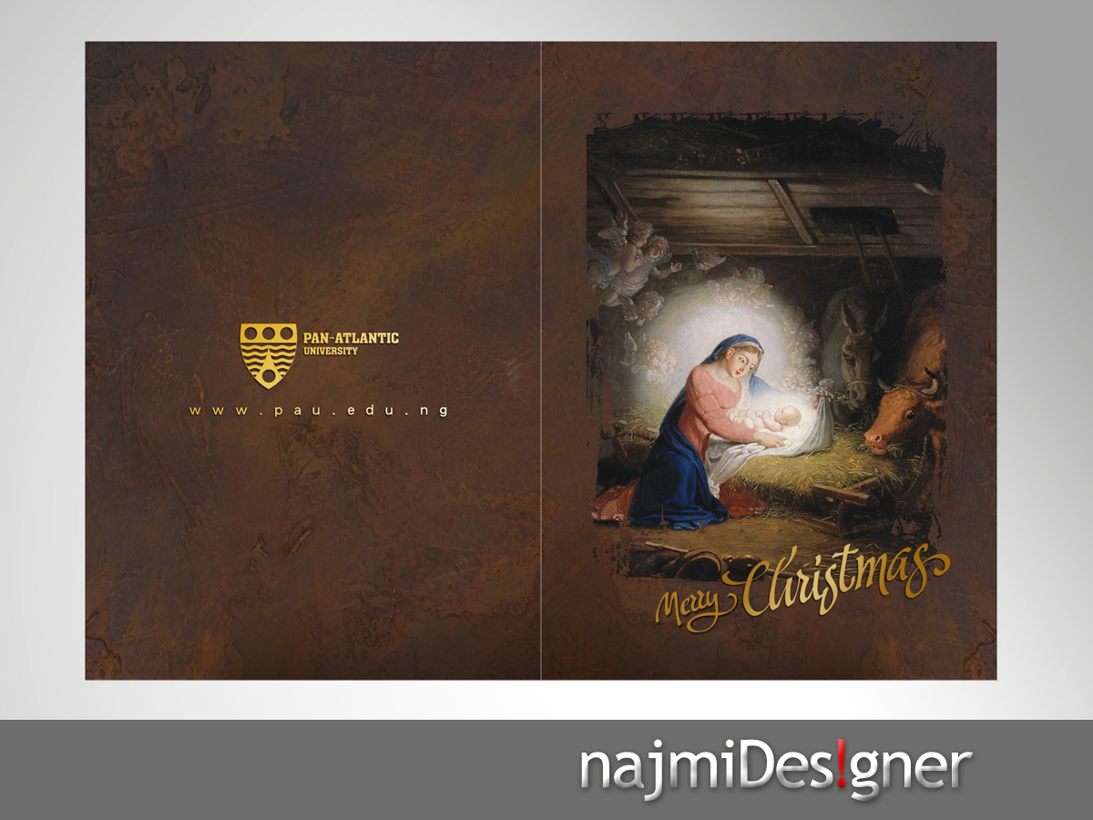 Design de Carte de Voeux par  Najmi pour Pan-Atlantic University | Design #2597225