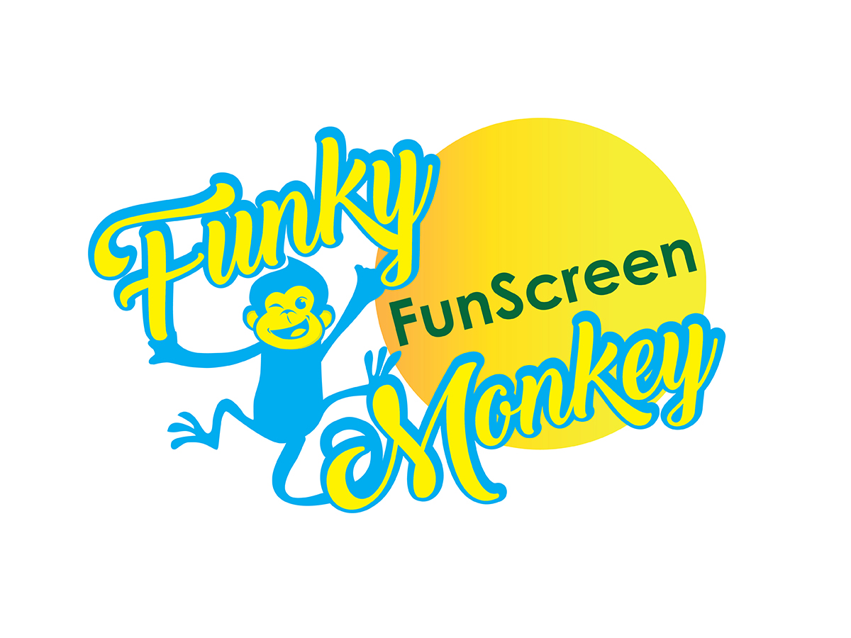 Logo Design by Filip M for Funky Monkey FunScreen | Design #15106234