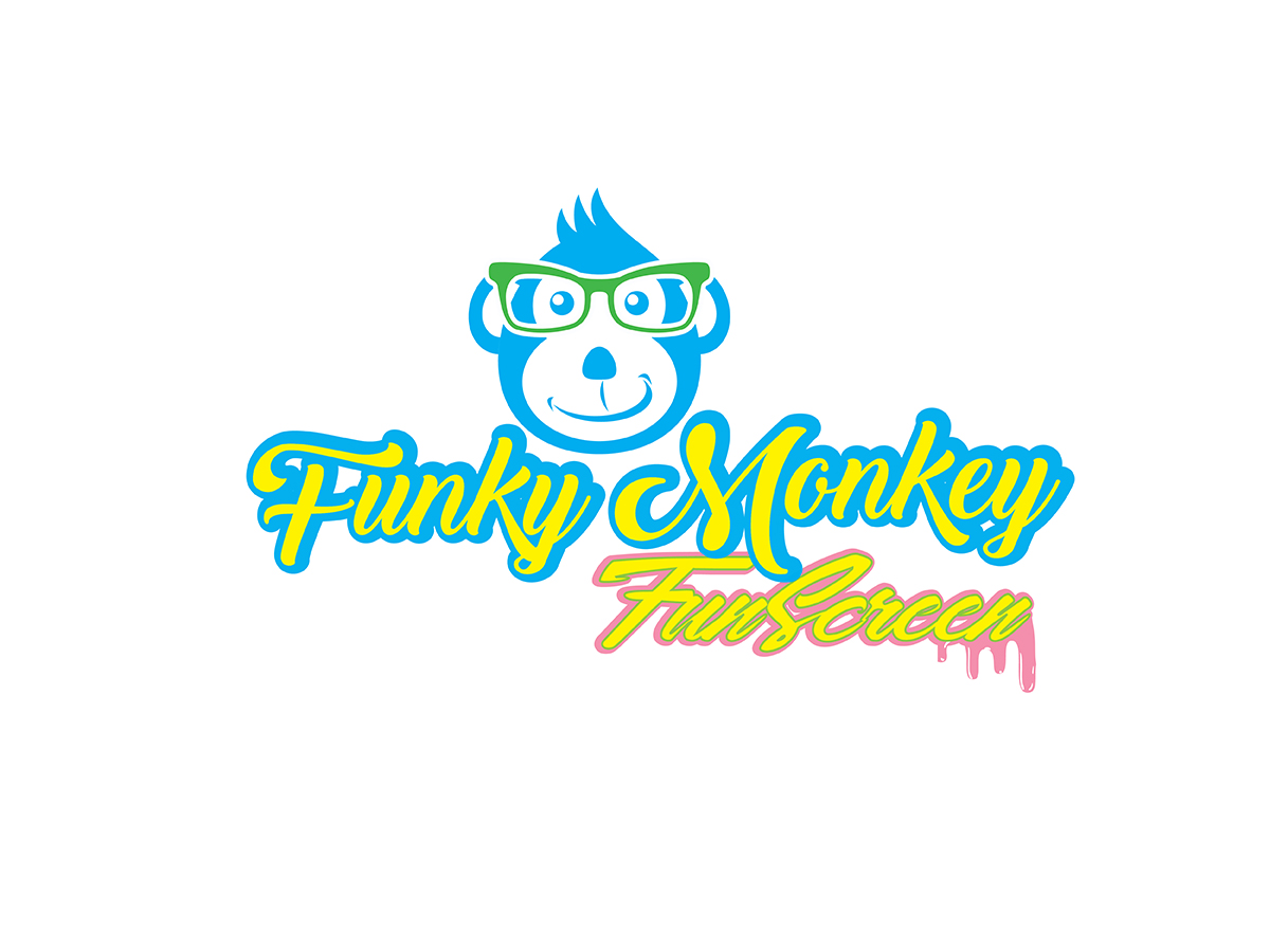 Logo Design by Filip M for Funky Monkey FunScreen | Design #15106238