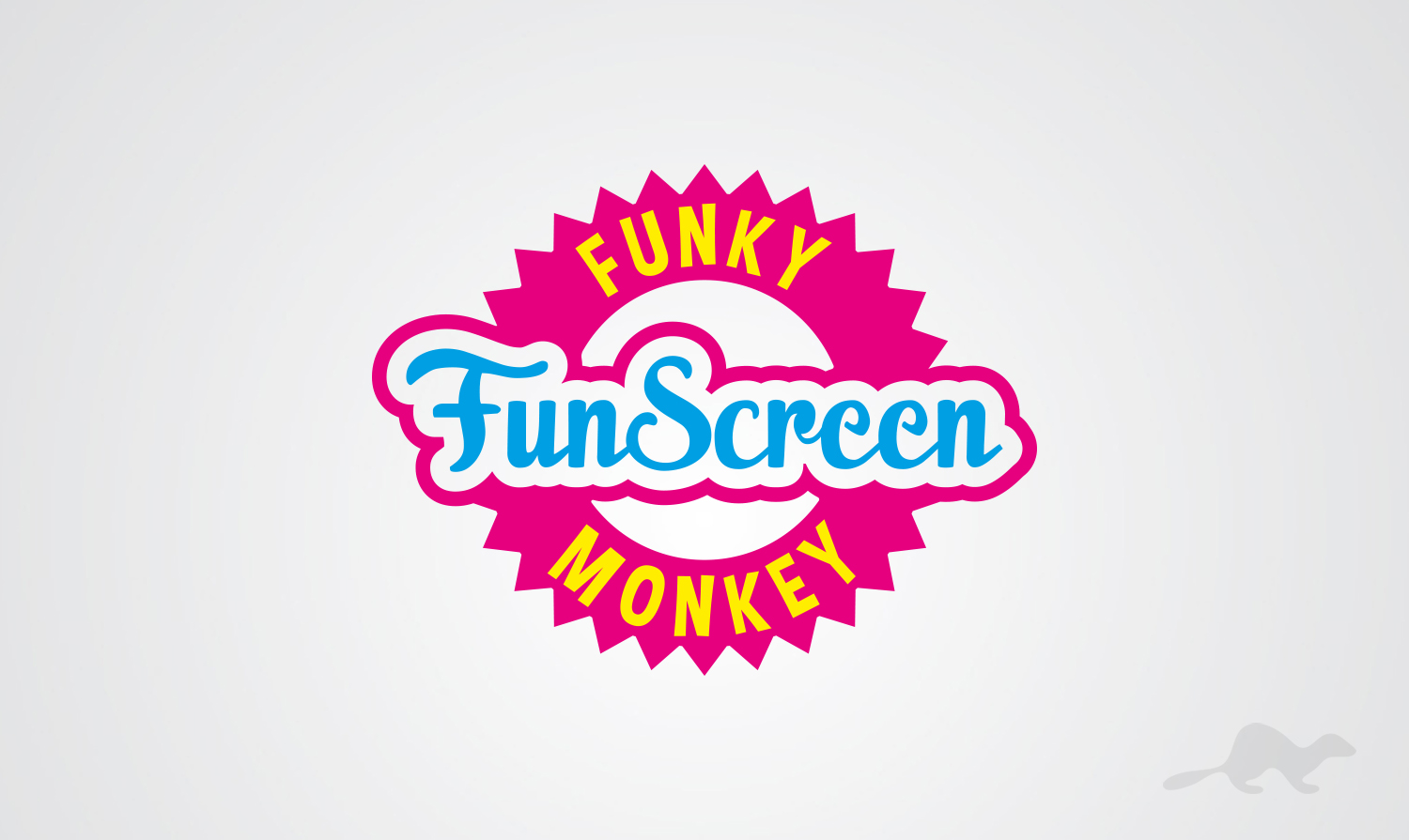 Logo Design by stealth_ferret for Funky Monkey FunScreen | Design #15001461