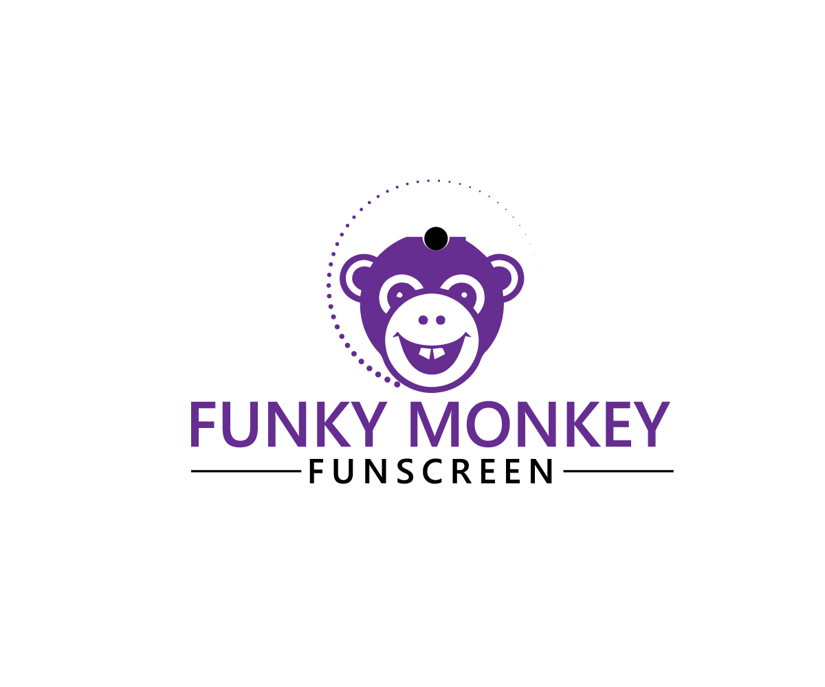 Logo Design by Top king  designer for Funky Monkey FunScreen | Design #15009411