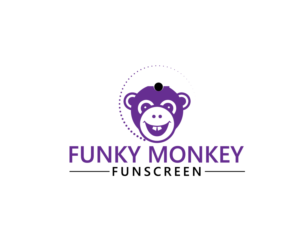 Logo Design by Top king  designer for Funky Monkey FunScreen | Design: #15009411