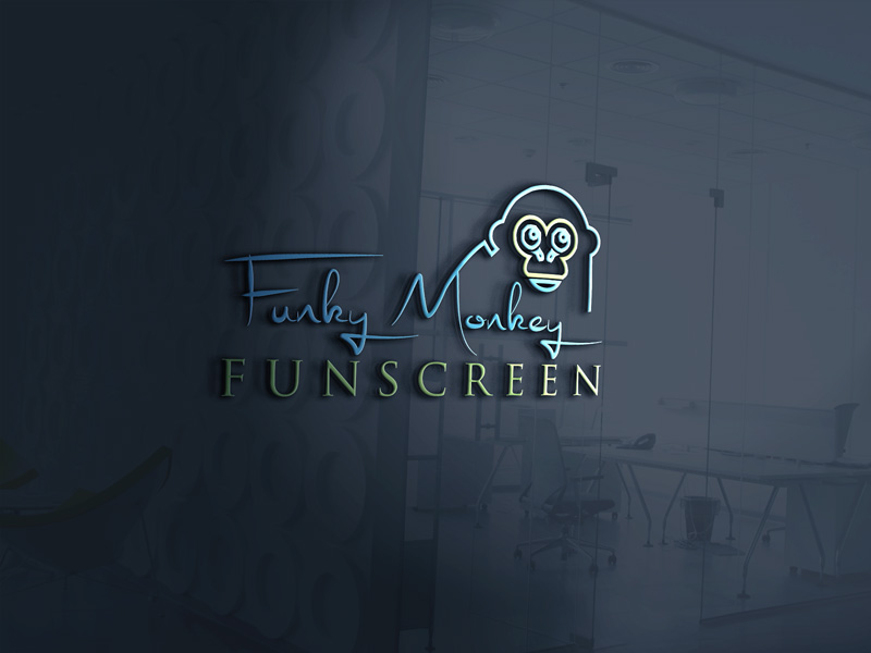 Design de Logo par Swatches Design Solution pour Funky Monkey FunScreen | Design #15007700