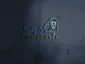 Logo Design by Swatches Design Solution for Funky Monkey FunScreen | Design: #15007700
