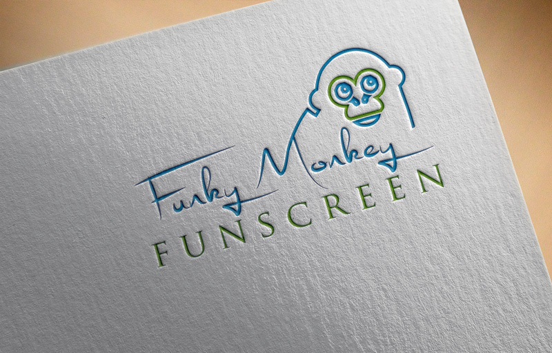 Design de Logo par Swatches Design Solution pour Funky Monkey FunScreen | Design #15007701