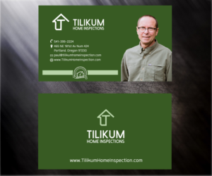 Business Card Design by Tt design for Tilikum Home Inspections | Design: #14991524