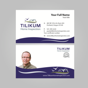 Tilikum Home Inspections | Business Card Design by MTu