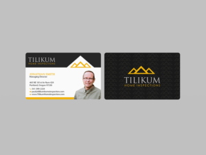 Business Card Design by Creations Box 2015 for Tilikum Home Inspections | Design: #14992015