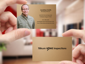 Business Card Design by Creations Box 2015 for Tilikum Home Inspections | Design: #15002474