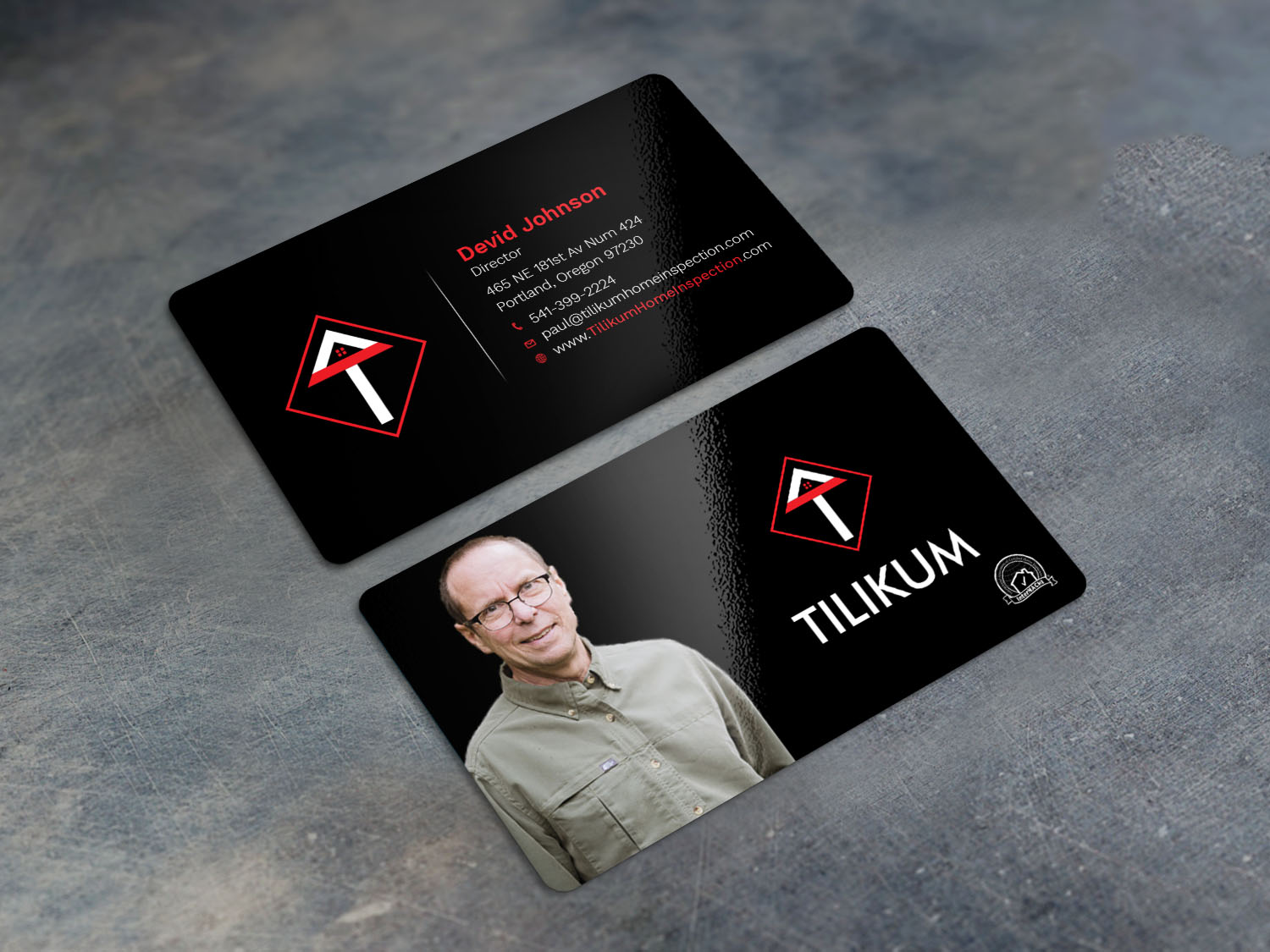 Design de Carte de Visite par Graphic Flame pour Tilikum Home Inspections | Design #14991242